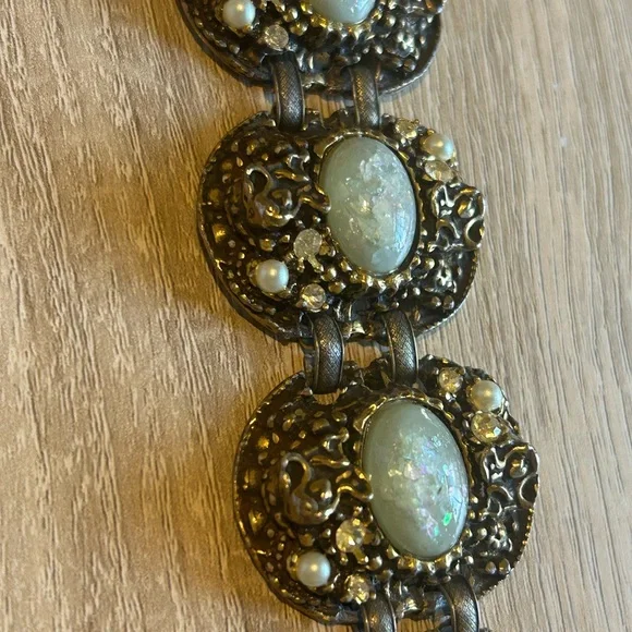 Vintage (antique?) panel Bracelet - Picture 3 of 6